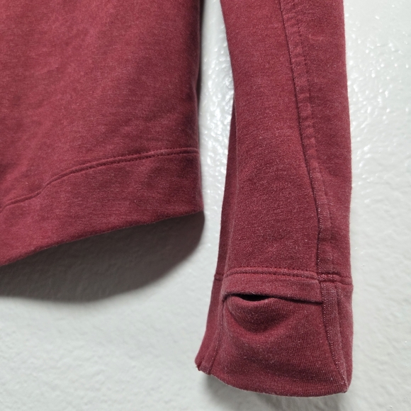 Lululemon Take Ten Full Zip Hoodie Rosewood Red Size L - Picture 10 of 13